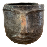 Terracotta head vase