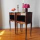 Paire de tables de chevet style Louis XV