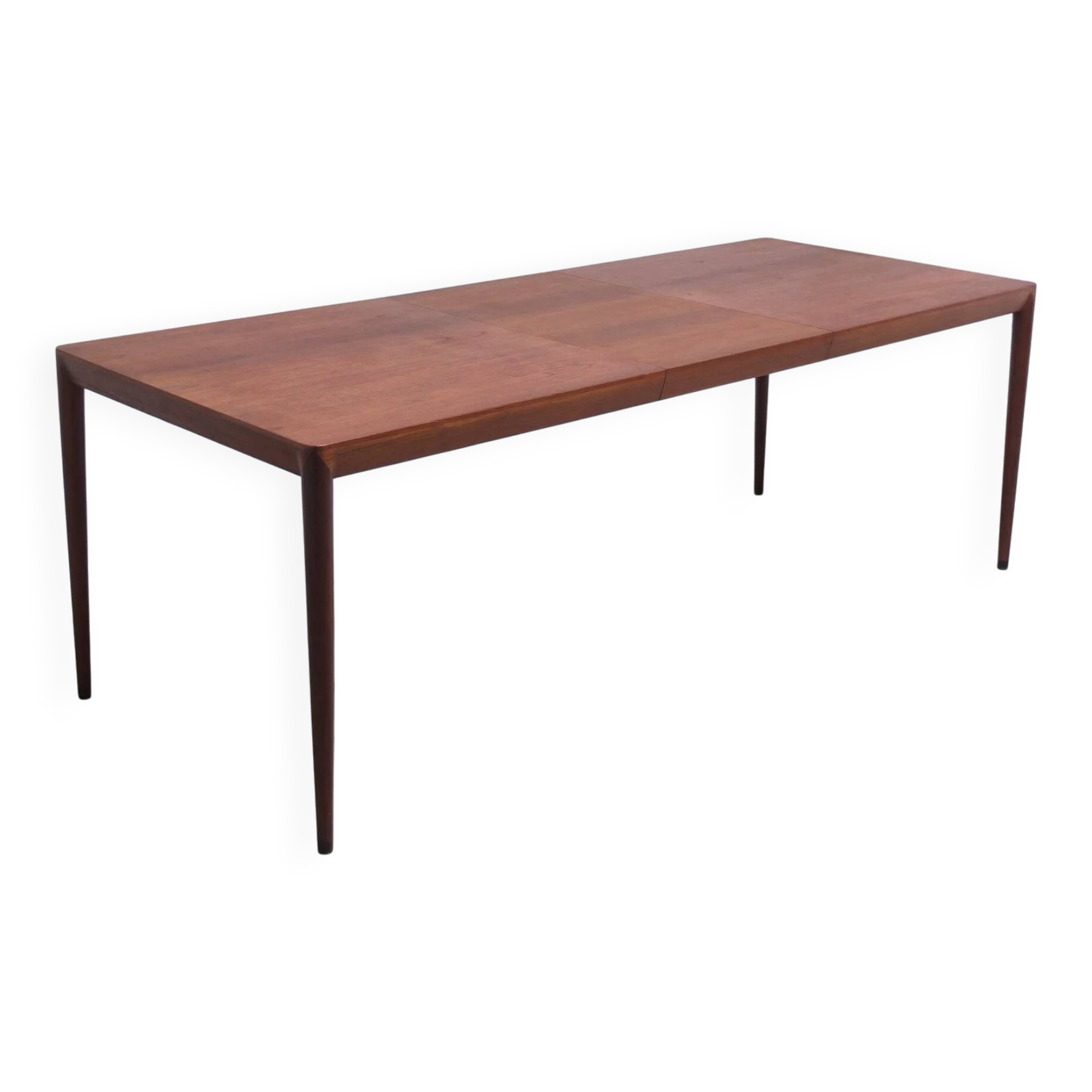 Table à manger extensible par Erik Riisager Hansen pour Haslev, années 1960
