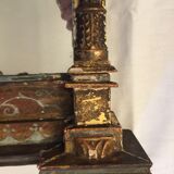 Very old fireplace mirror 99 x 65 cm