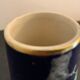 Art nouveau ceramic new cobalt vase by Villeroy and Boch