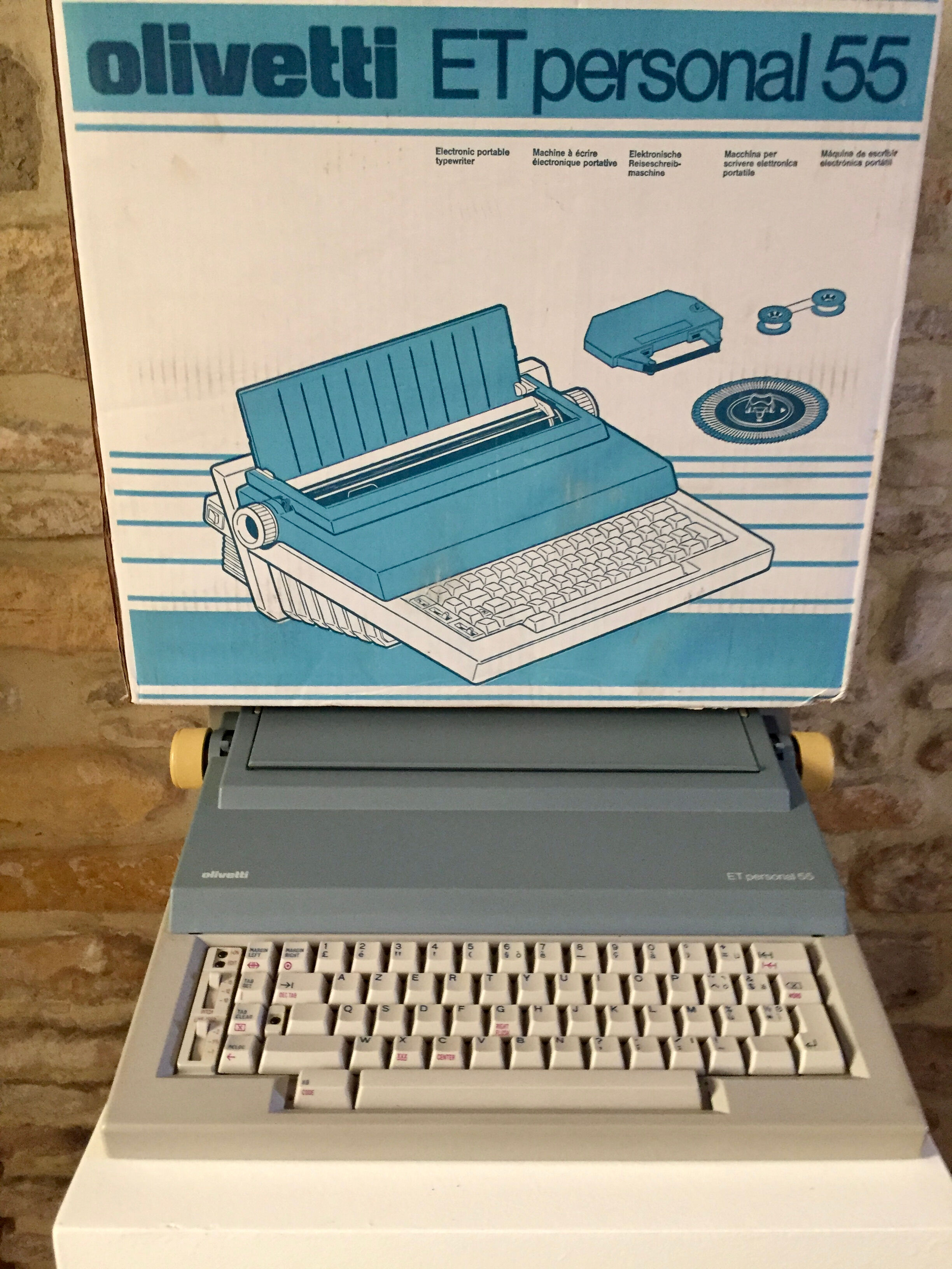 Machine à écrire Mario Bellini Olivetti