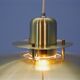 Danish pendant in brass, 1980s
