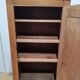 Ancien meuble confiturier Alsace decor fleurs