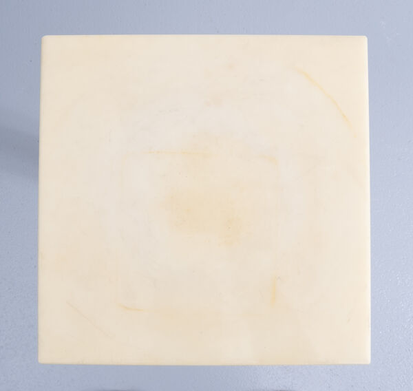 Piédestal italien d’albâtre années 60