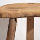 Ancient oriental stool in primitive style (c.1920) #2