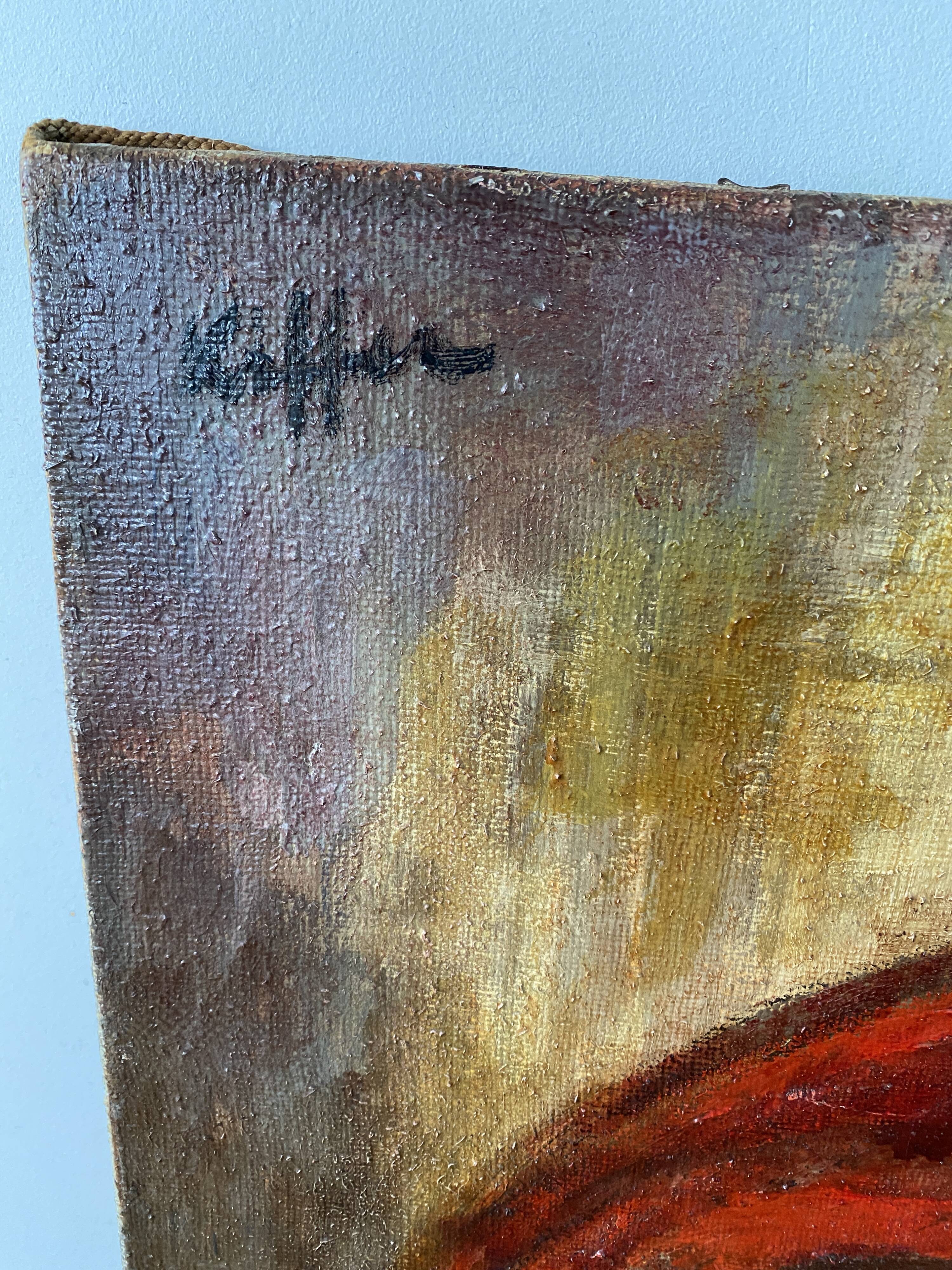 Portrait guitarist signed Kiffer