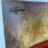 Portrait guitarist signed Kiffer