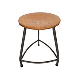 Ahrend De Cirkel - Industrial - Stool - Wood - Metal - 60s