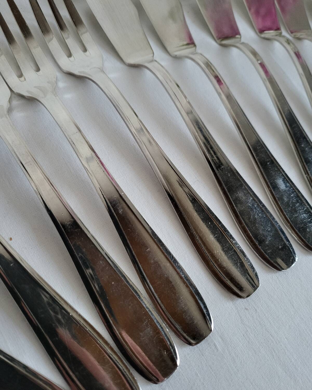 SFAM 6 Silver-Plated Fish Cutlery Sets, 12 Pieces