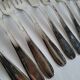 SFAM 6 Silver-Plated Fish Cutlery Sets, 12 Pieces