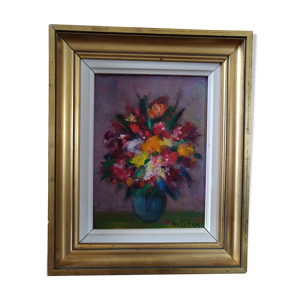 Tableau bouquet de fleurs