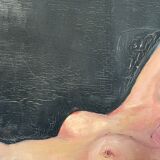 Sleeping, oil on canvas 1972