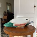 Duck Colbert vintage glazed ceramic sculpture