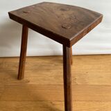 Wooden tripod stool