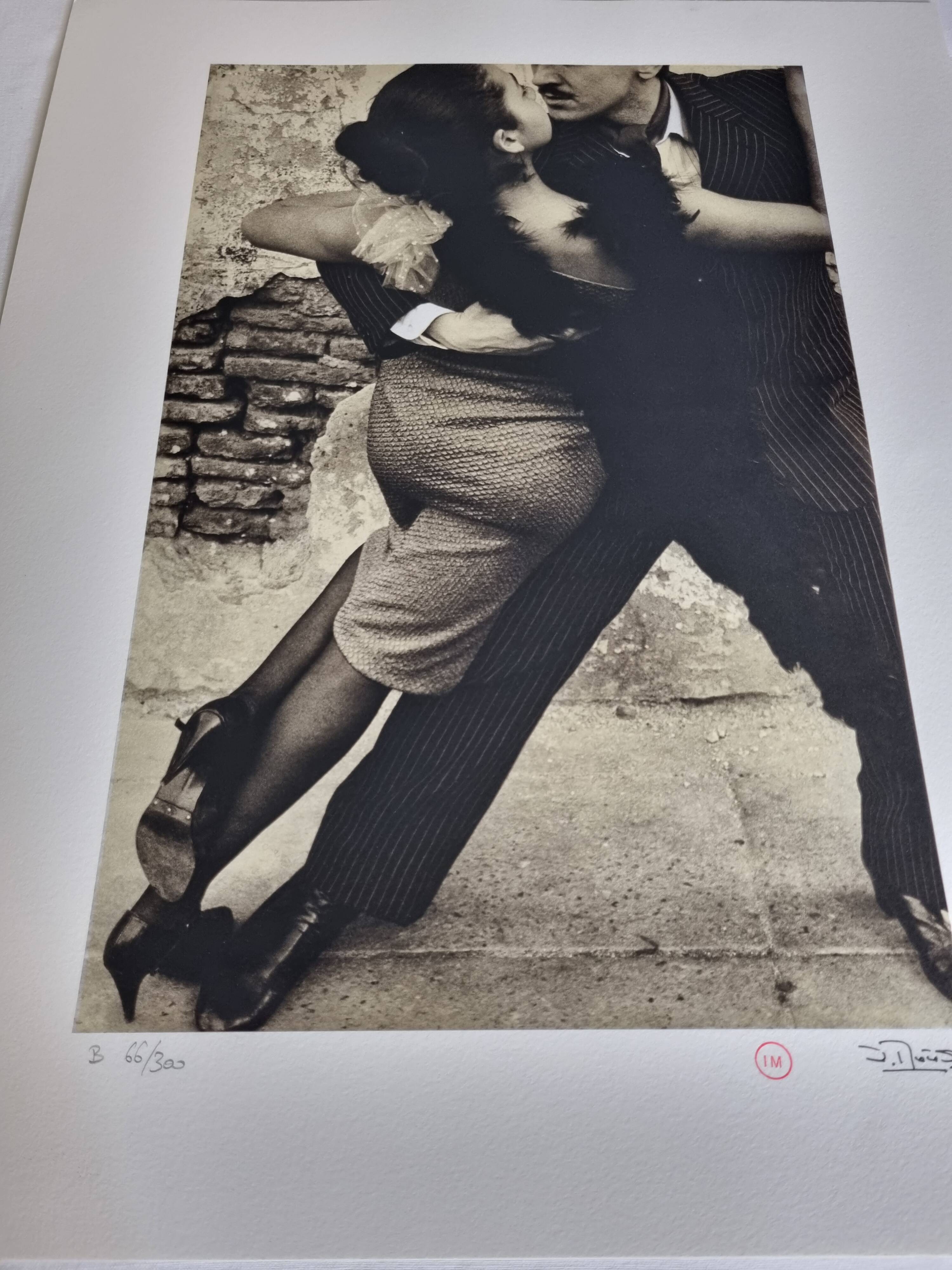Photograph by Isabel Muñoz on vellum paper, numbered 66/300