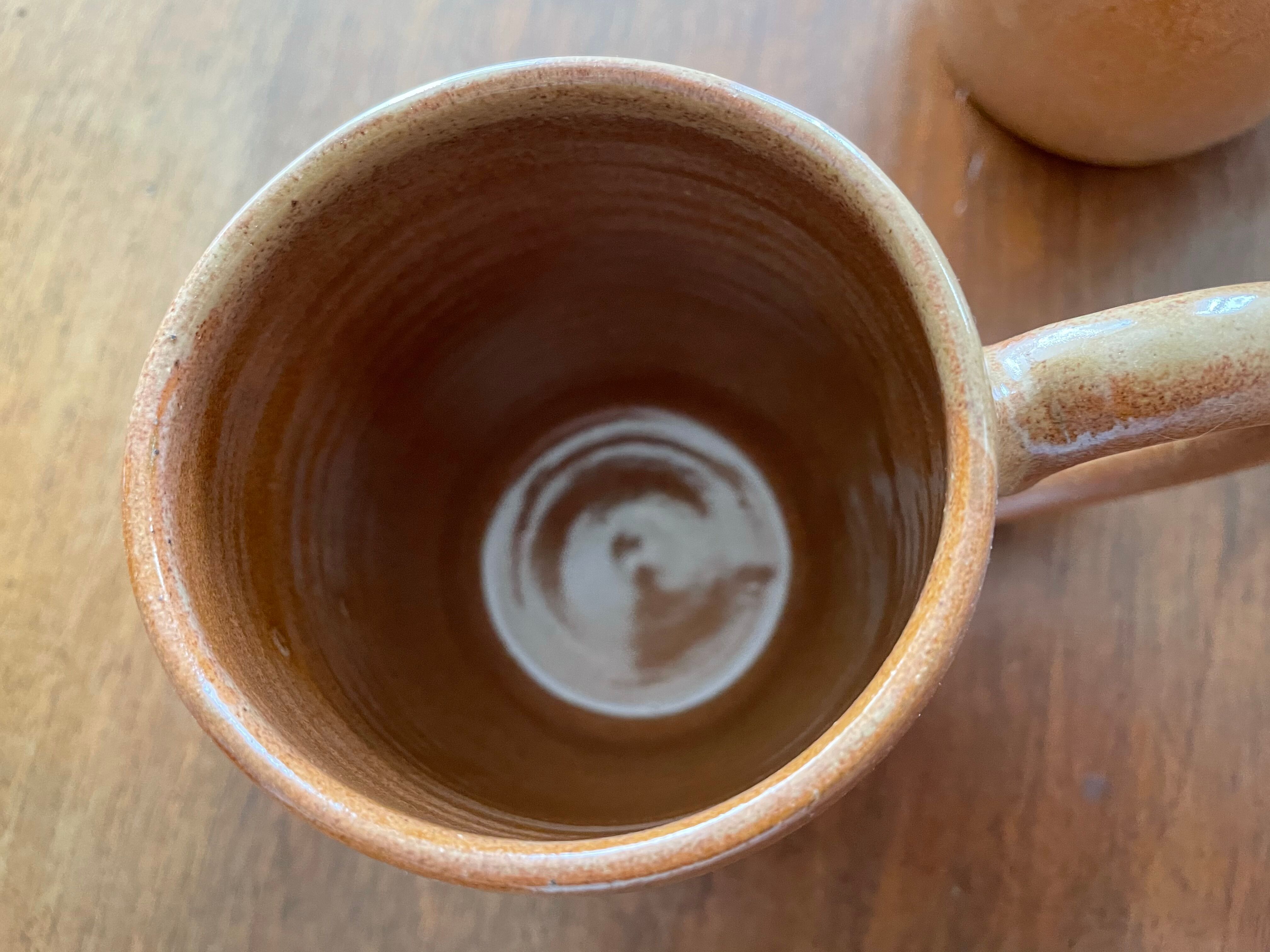 Sandstone mugs arts ceram grand fire