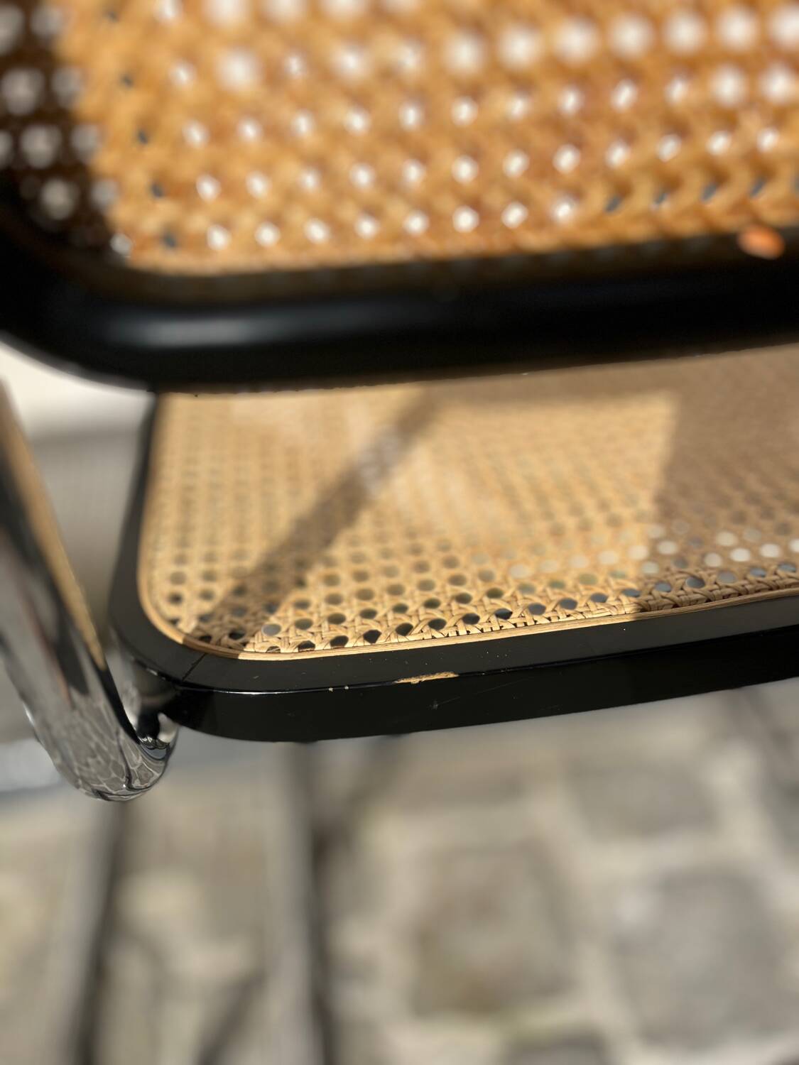 4 chaises Cesca B3 Breuer by KNoLL