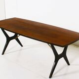 Vintage Danish rosewood coffee table circa 1970