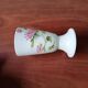 4 vintage mazagrans with floral decoration, rustic coffee cups