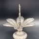 Fleuron - Christofle - Vintage caviar spoon display "Flower of Poseidon" in silver metal