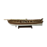 Model boat boat with 16 oars