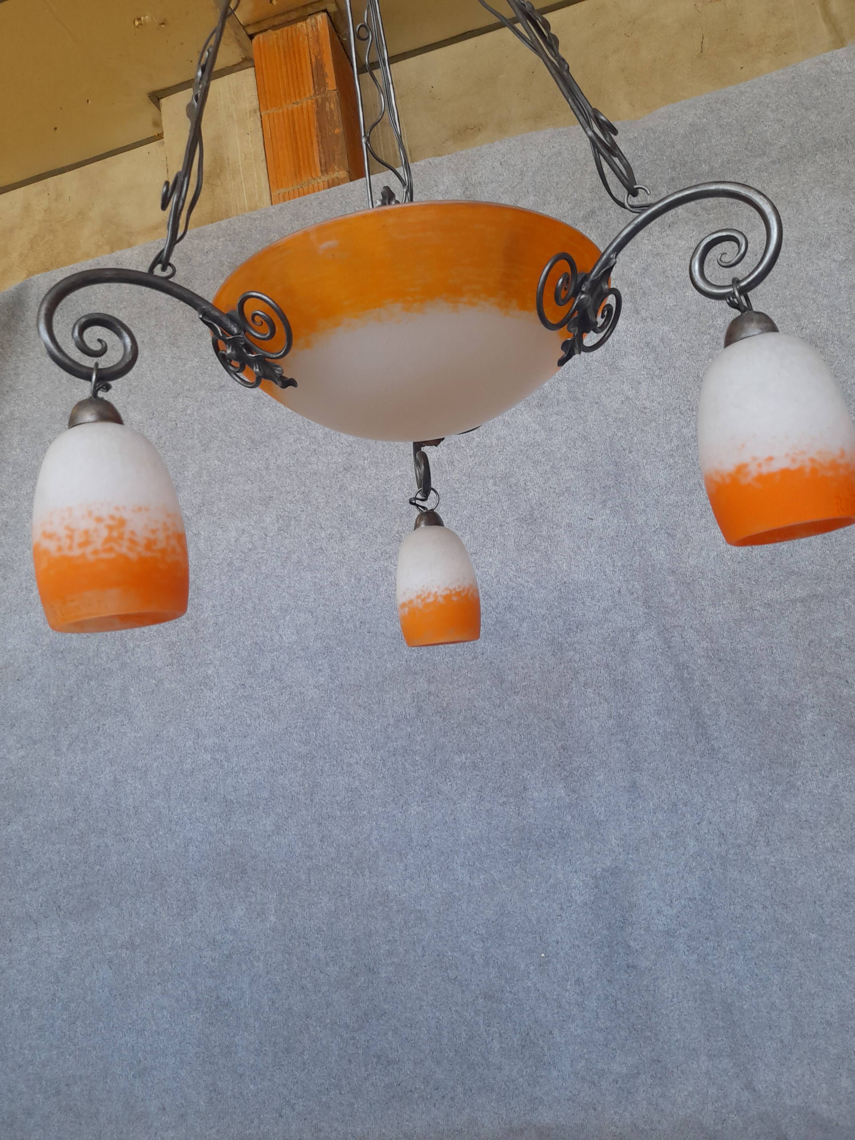 Art Nouveau chandelier