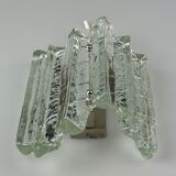 Wall lamp Wall Sconce Fischer Leuchten Germany Ice Glas Design