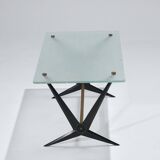 Table basse en verre, angelo ostuni, 1950s