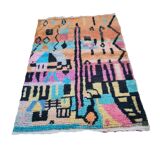 Tapis berbère en laine fait main 150 x 100 cm