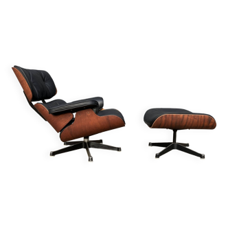 Eames Lounge chair + Ottoman, 1st Vitra edition (licensed by Herman Miller)