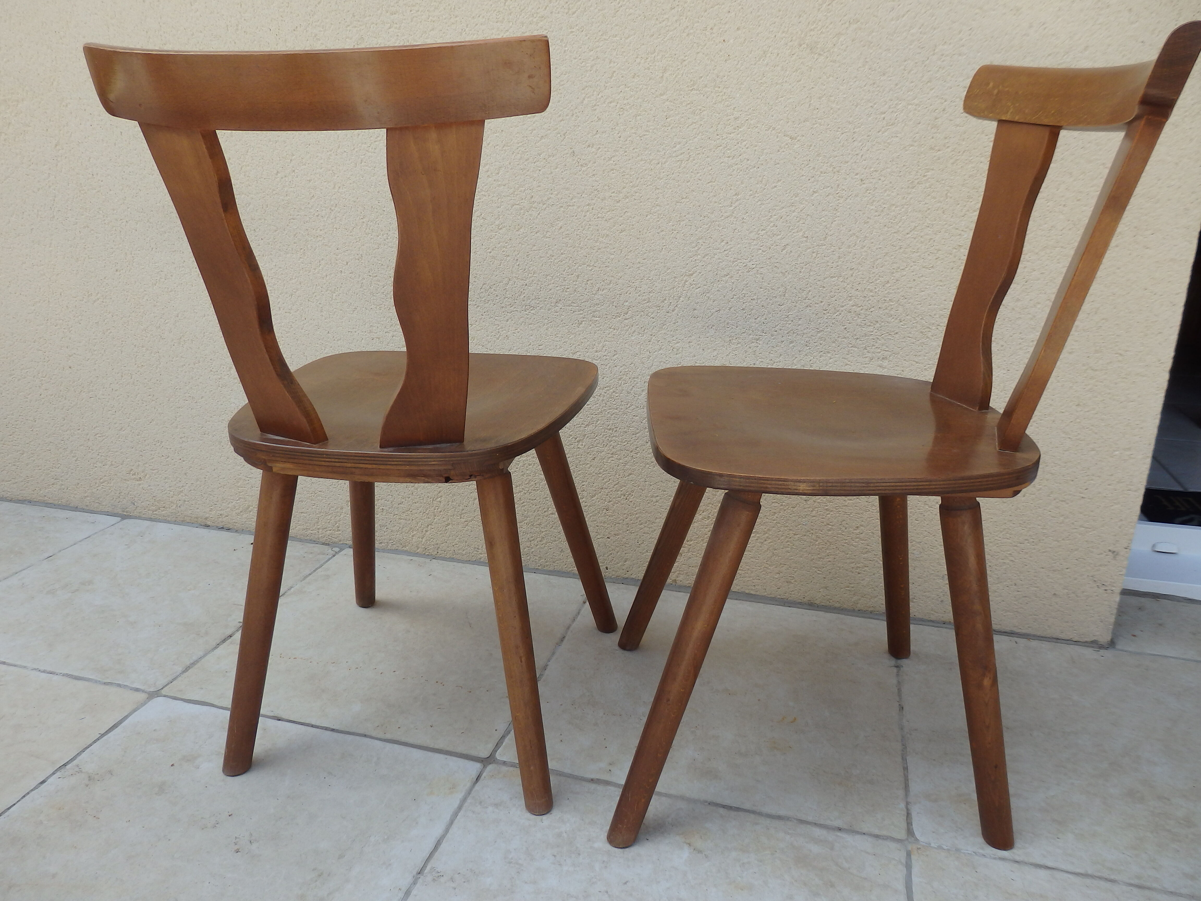 Pair of vintage chairs year 60