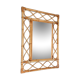 Rattan mirror, 1960, 88x66cm