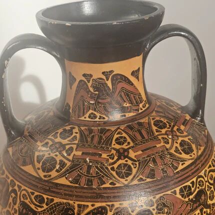 Corinthian amphora British Museum - Signed copy
