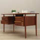 Teak desk, Danish design, 1970s, production: Denmark