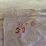 Large old linen sheet