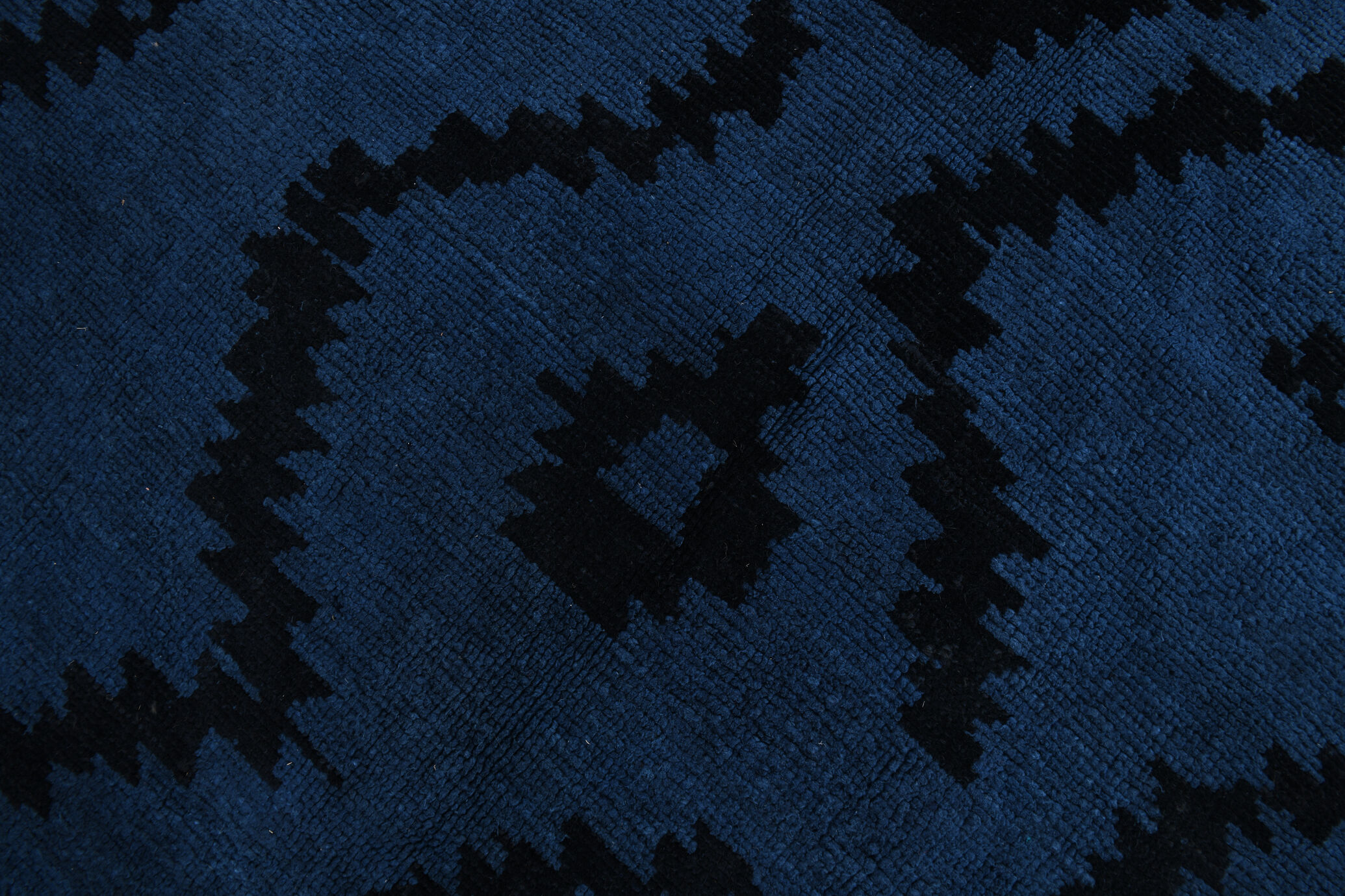 Navy Blue Hemp Carpet Rug,293x219Cm