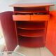 Small bamboo and rattan wardrobe circa 1980