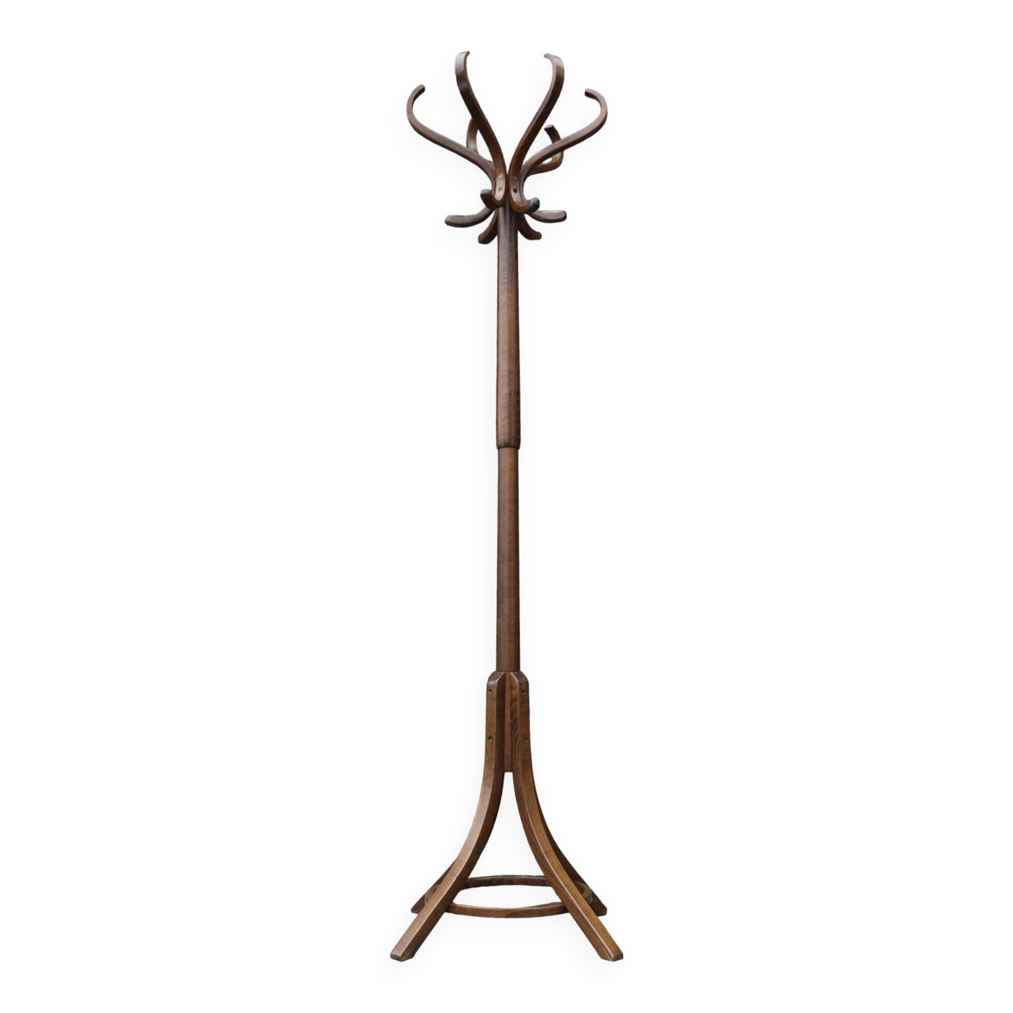 Baumann parrot coat rack simple dark beech