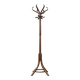 Baumann parrot coat rack simple dark beech