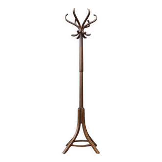 Baumann parrot coat rack simple dark beech