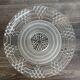 Vintage Art Deco pressed glass plate