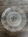 Vintage Art Deco pressed glass plate