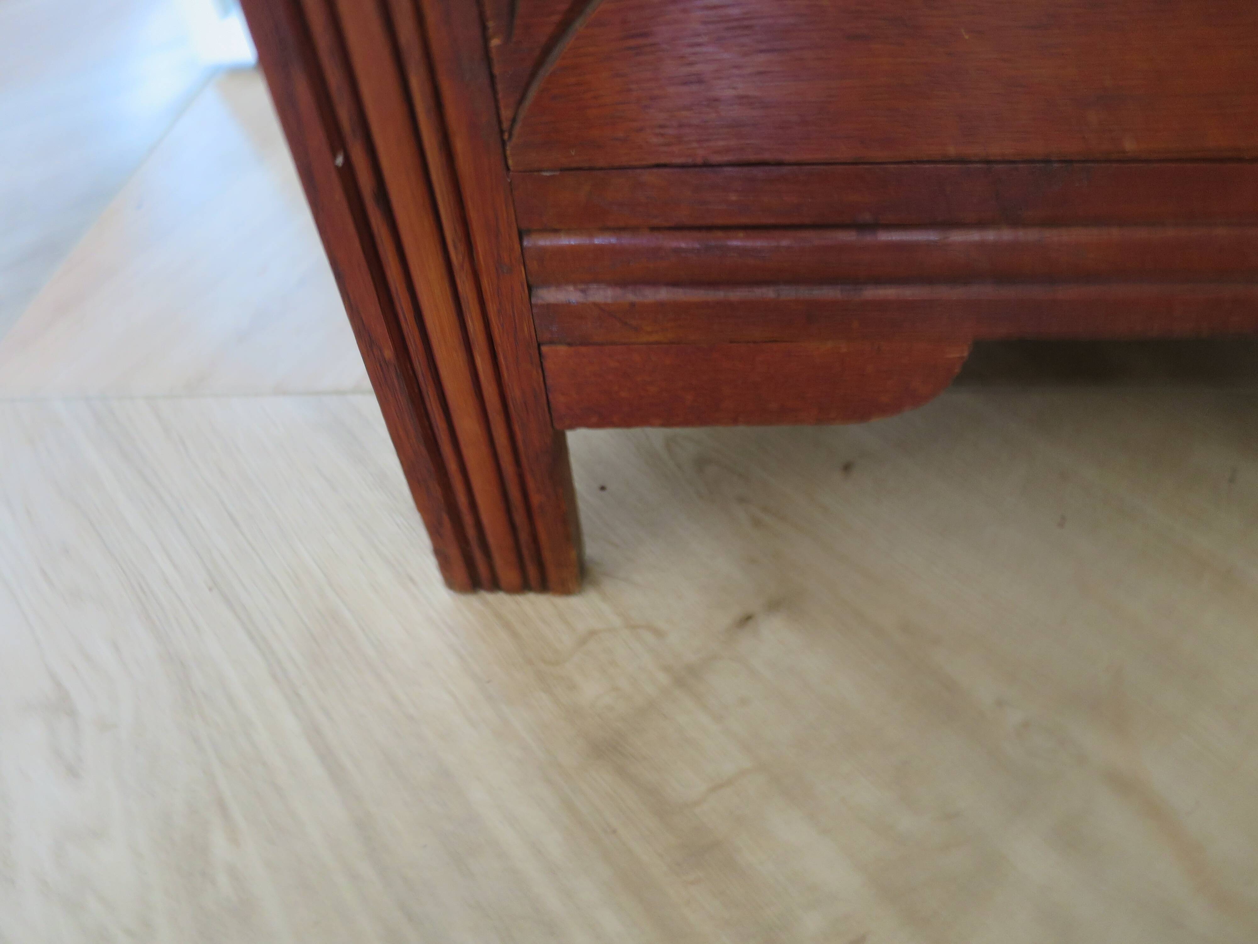 Vintage - Belle commode Art déco -3 tiroirs - Années 40
