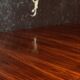 Table extensible danoise en bois de rose