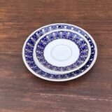 Trio, Lettin cobalt breakfast set, Germany 1970s.