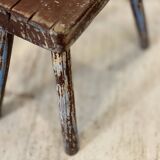 Petit tabouret bois