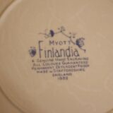 6 Myott Finlandia dessert plates