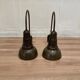 Grande paire d'appliques 1950 Design industriel.