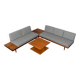 Svane daybed suit by Igmar Relling with two sofas and two coffe tables, Norway 1970s